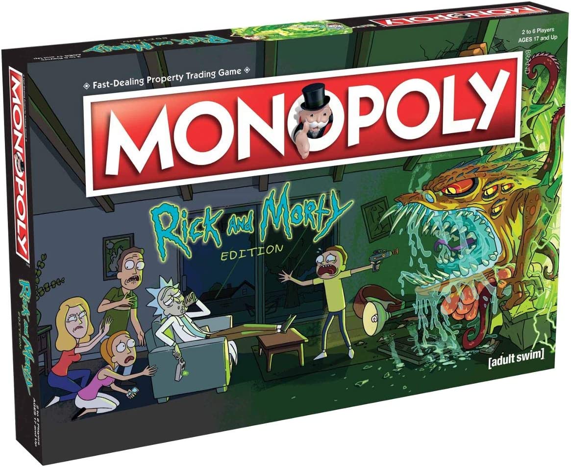 Monopoly Rick and Morty Board Game