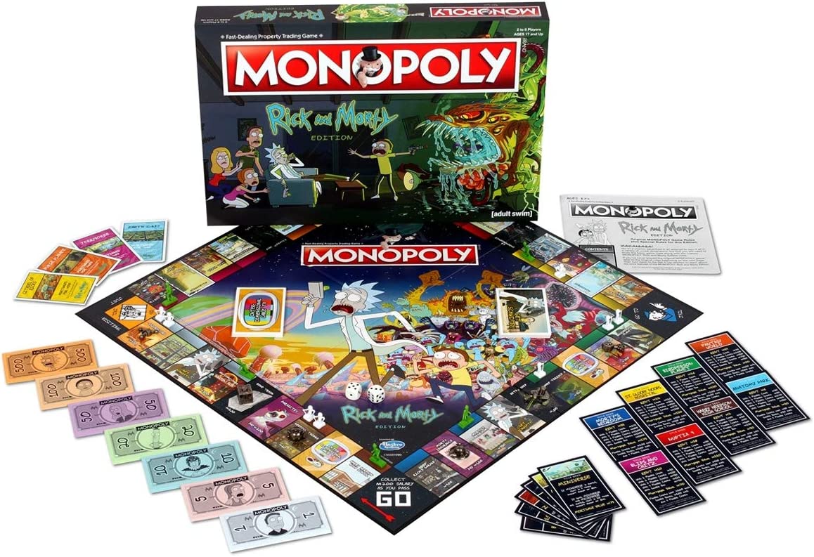 Monopoly Rick and Morty Board Game