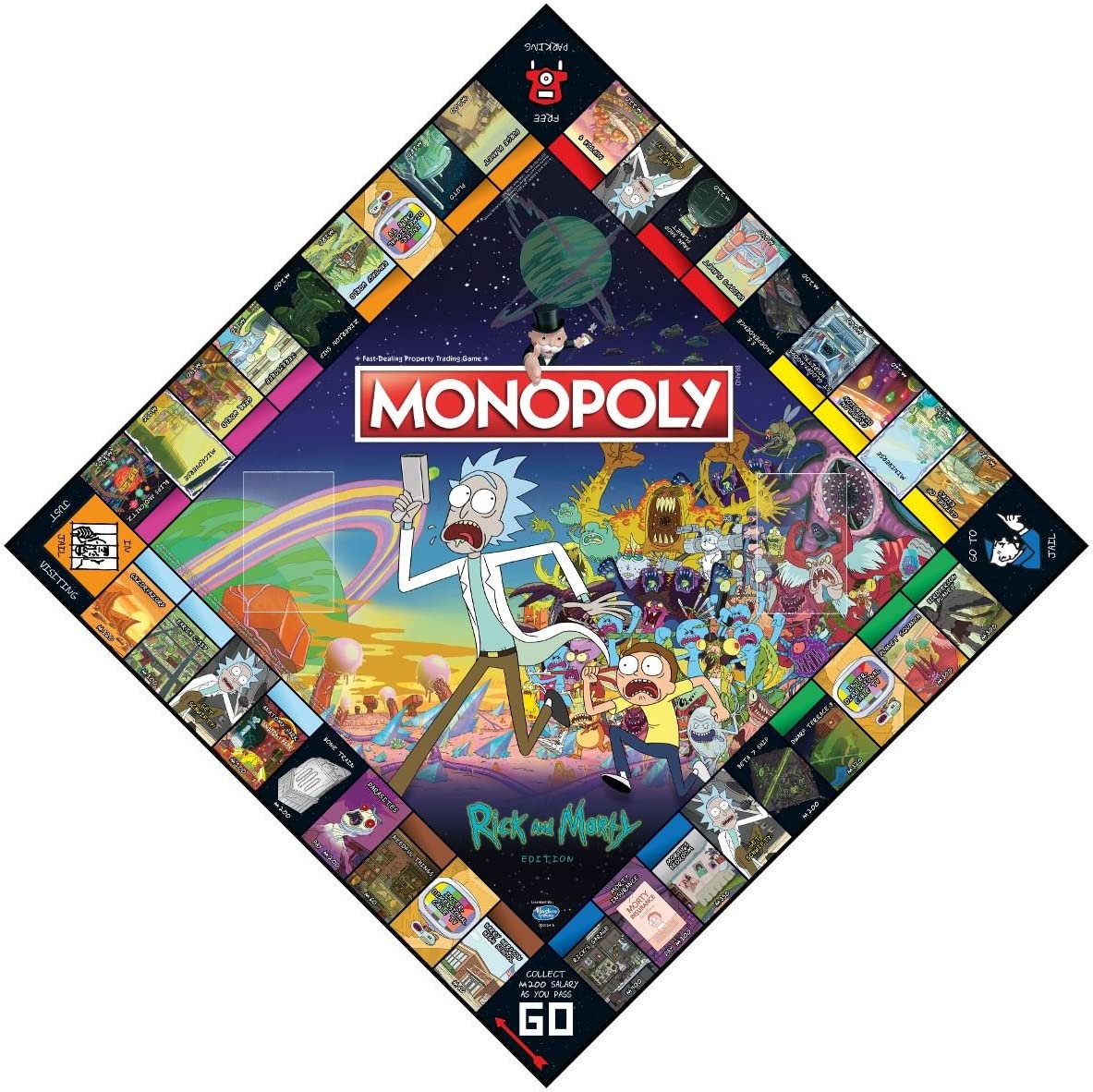 Monopoly Rick and Morty Board Game