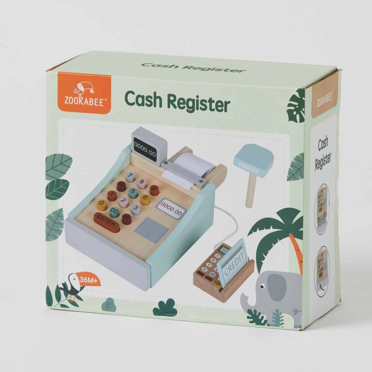 Zookabee Kids Education Toy Cash Register