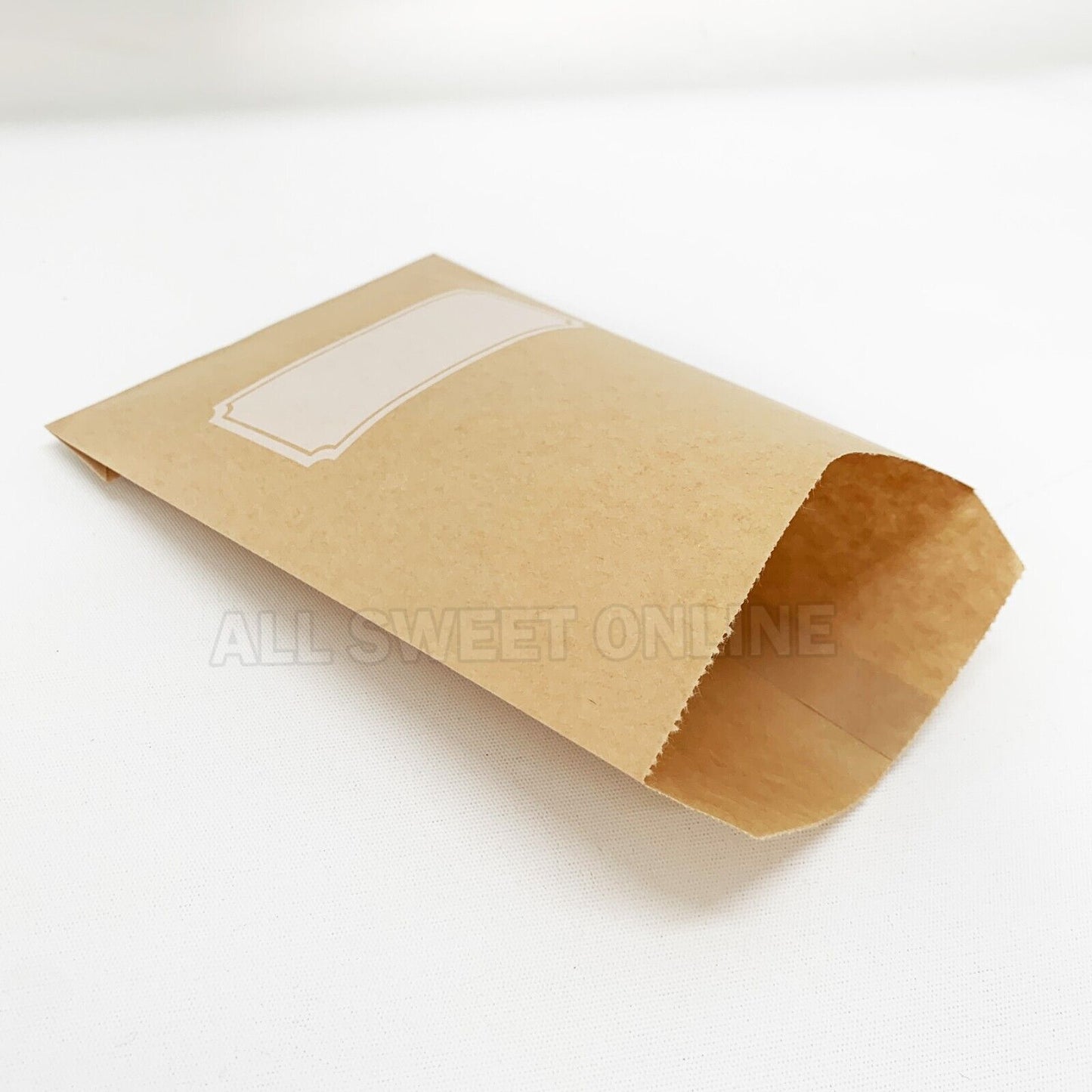 60x Brown Kraft Party Favour Bags Lolly Gift Wedding Paper Small Take Away Food