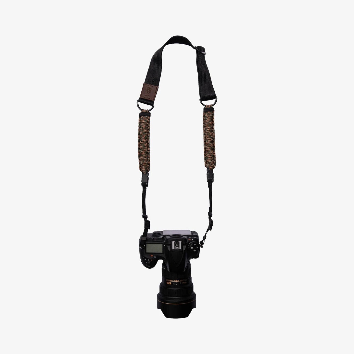 Langly Paracord Camera Strap - Camouflage