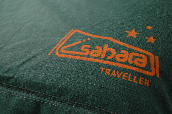 Sahara Traveller Deluxe King Single Traditional Swag & Bag - Green