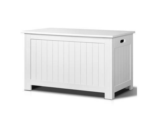 Baby Kids Storage Bedroom Playroom Toy Box Drawer Chest Bench Seat - White