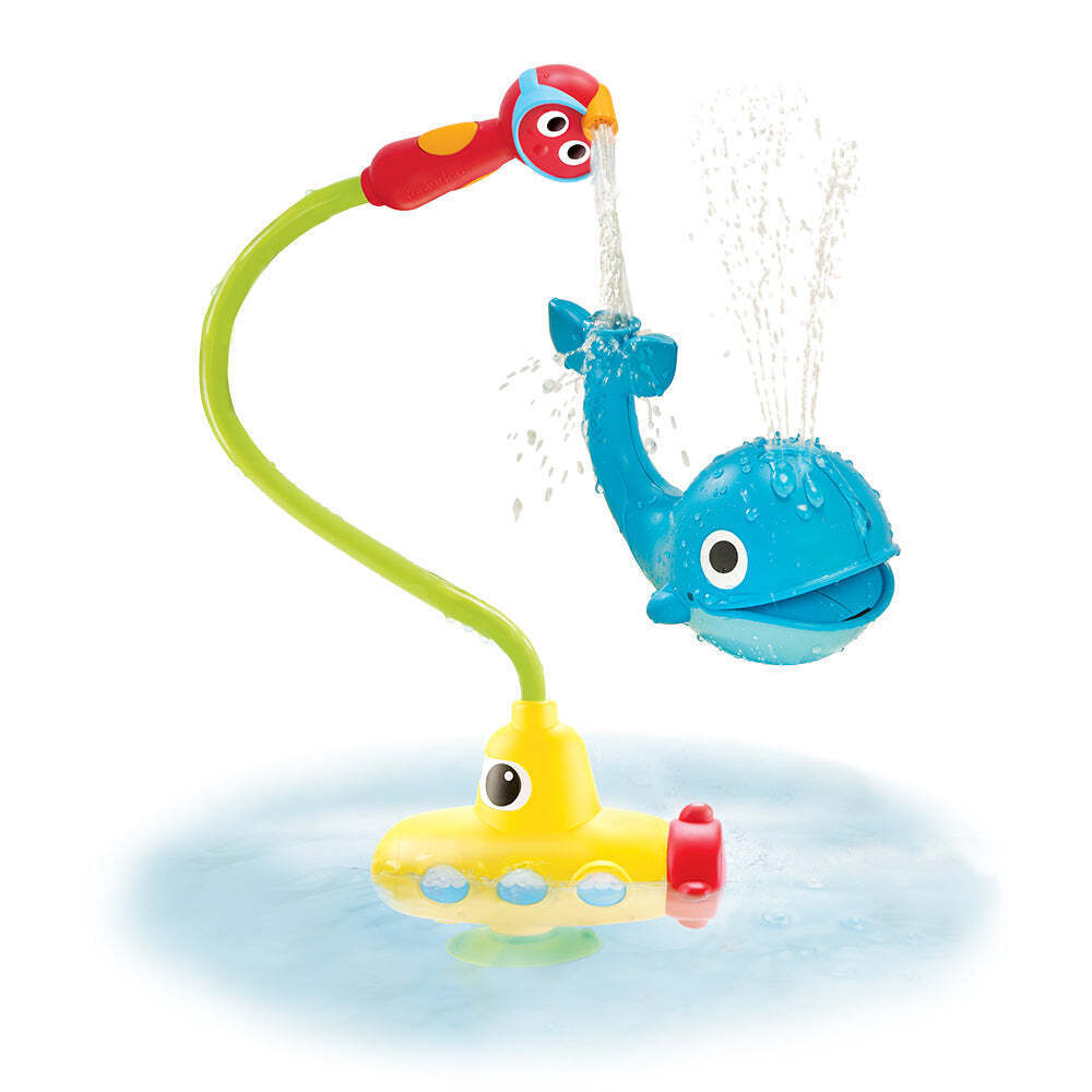 Yookidoo Battery Operated Kids Toddler Baby Bath Toy Submarine Spray Whale 2-6Y