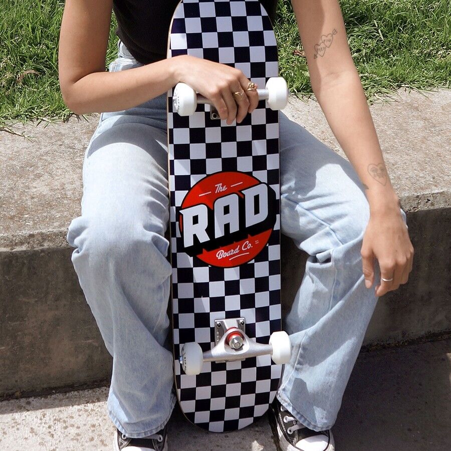 RAD Complete Dude Crew " x 30" Skateboard