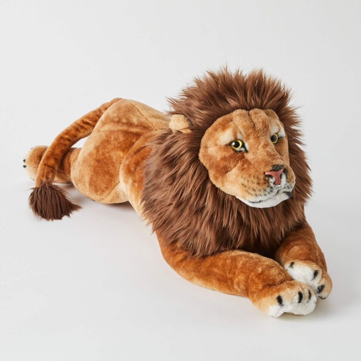 Jiggle & Giggle Animal Large Standing Lion Kids Plush Toy