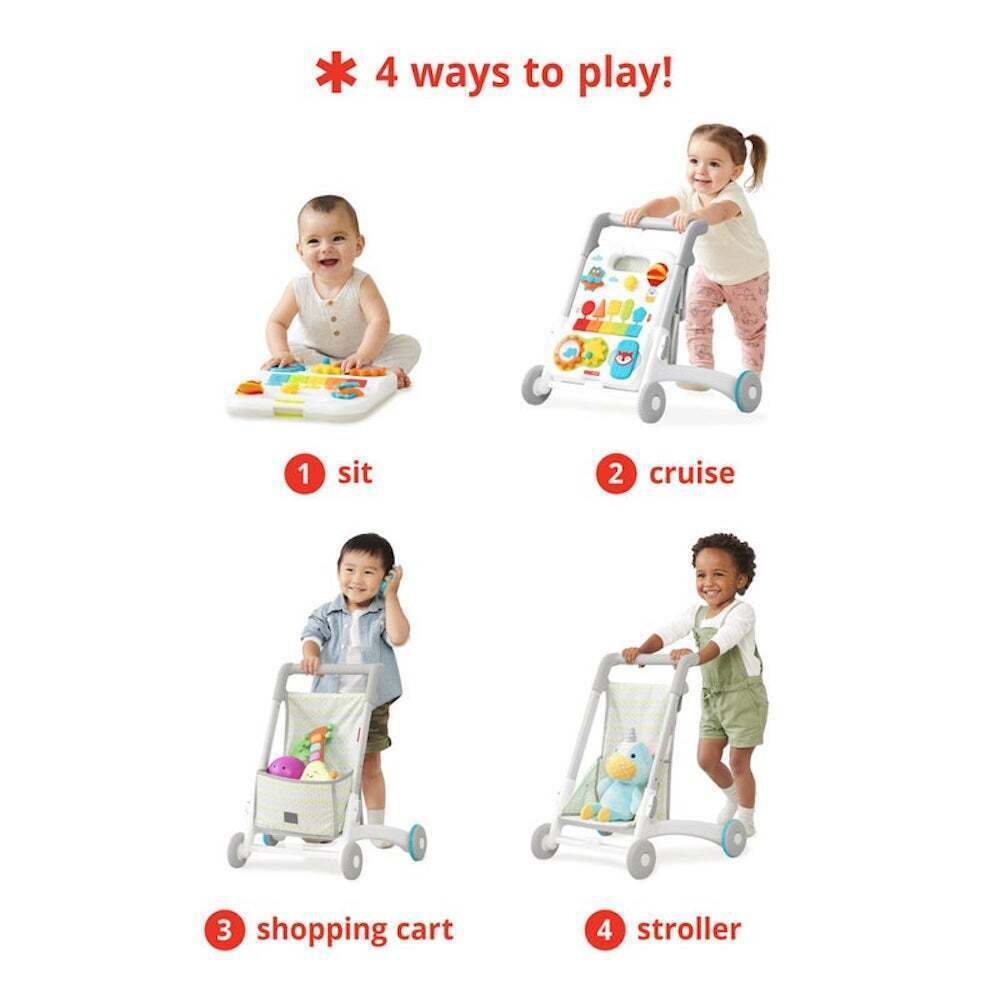 New Skip Hop Explore & More Grow Along 4-in-1 Activity Walker