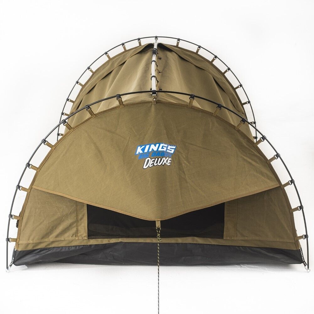 Big Daddy Deluxe Double Swag Tent  70mm Mattress+ Canvas Bag