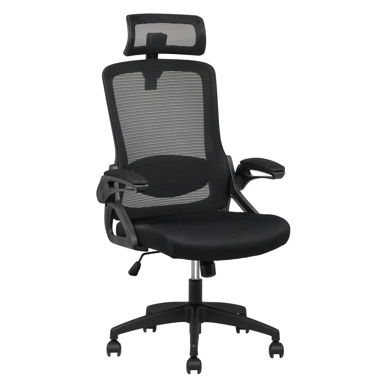 Ergonomic Office Desk Chairs Adjustable Seat Height 2D headrest for Work Gaming