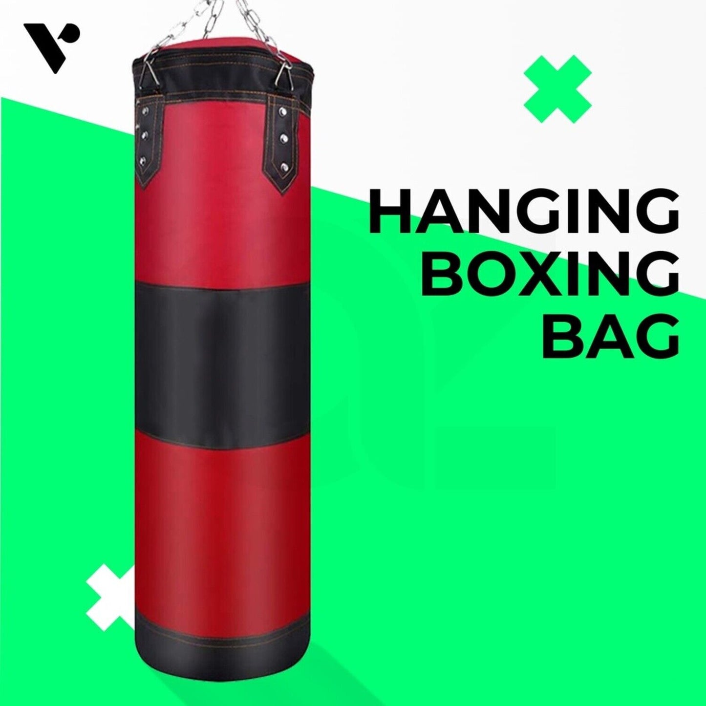 Hanging Boxing Bag with Gloves for Punching and Kicking Training 80cm