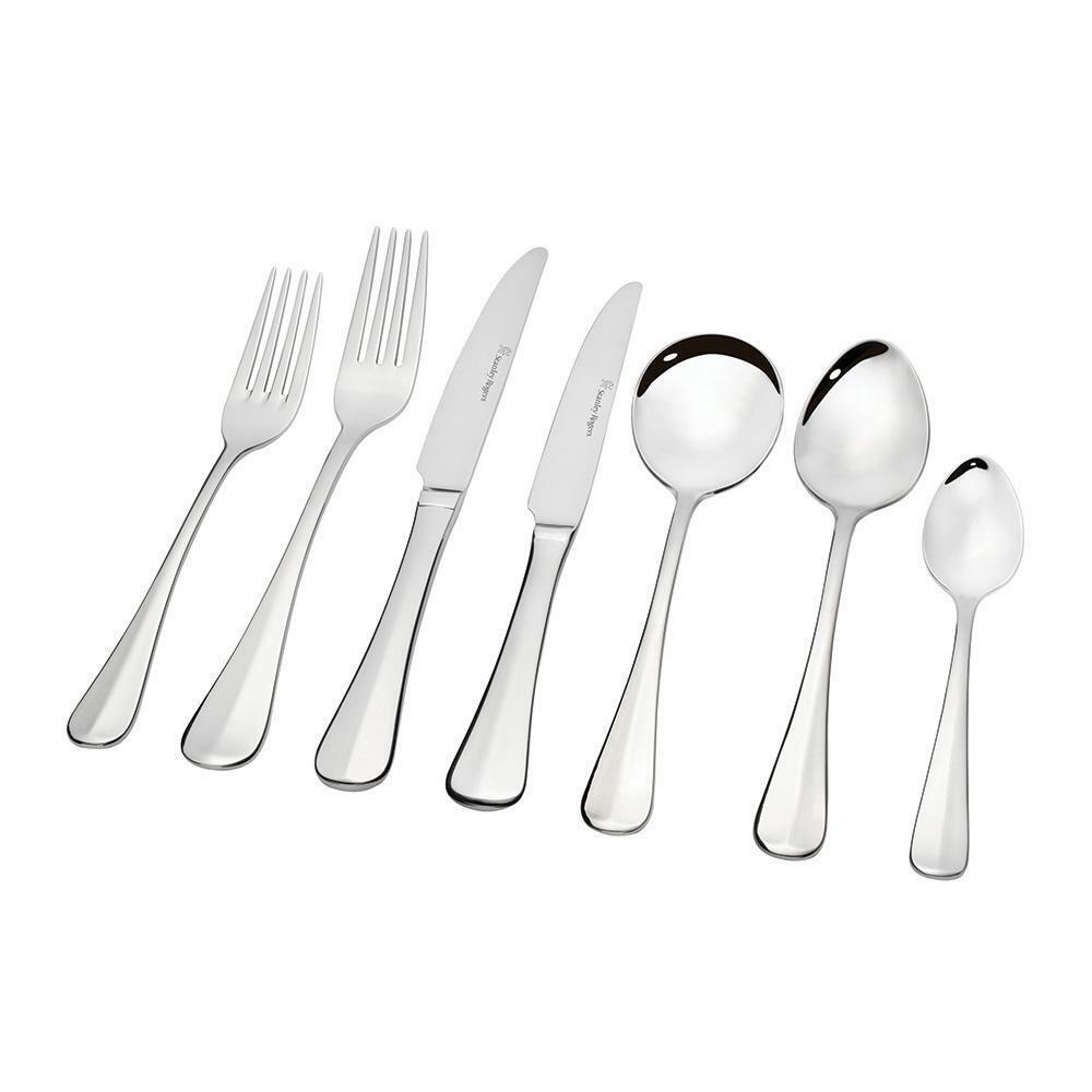 Stanley Rogers Baguette 56 Piece Stainless Steel Cutlery Set - 56pc