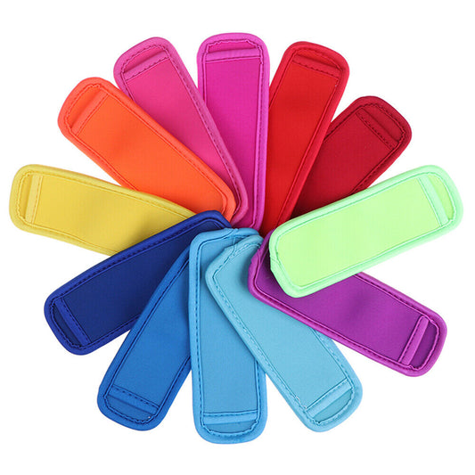 10PCS Colorful Ice Sleeves Freezer Reusable Summer Icy Block Lolly Cream Holder