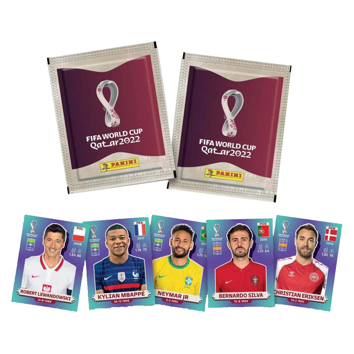 PANINI 2022 FIFA World Cup Qatar Sticker Collection Display Box