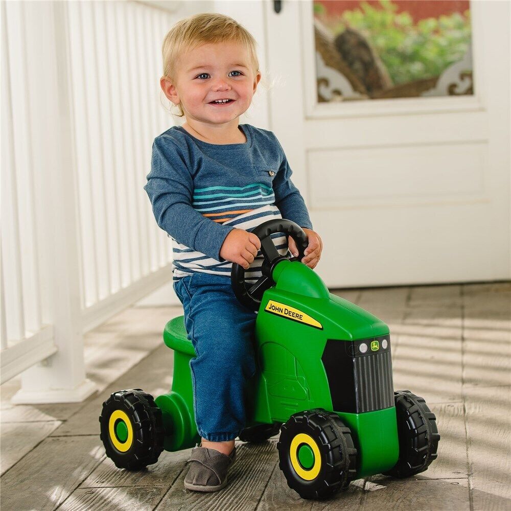 John Deere Sit N' Scoot Tractor Foot To Floor Kids Ride On 18m+