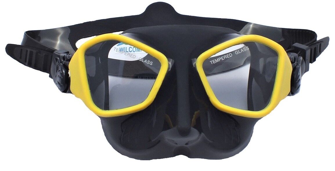 Mask and Snorkel Set, Freediving and Spearfishing WIL-DS-27Y