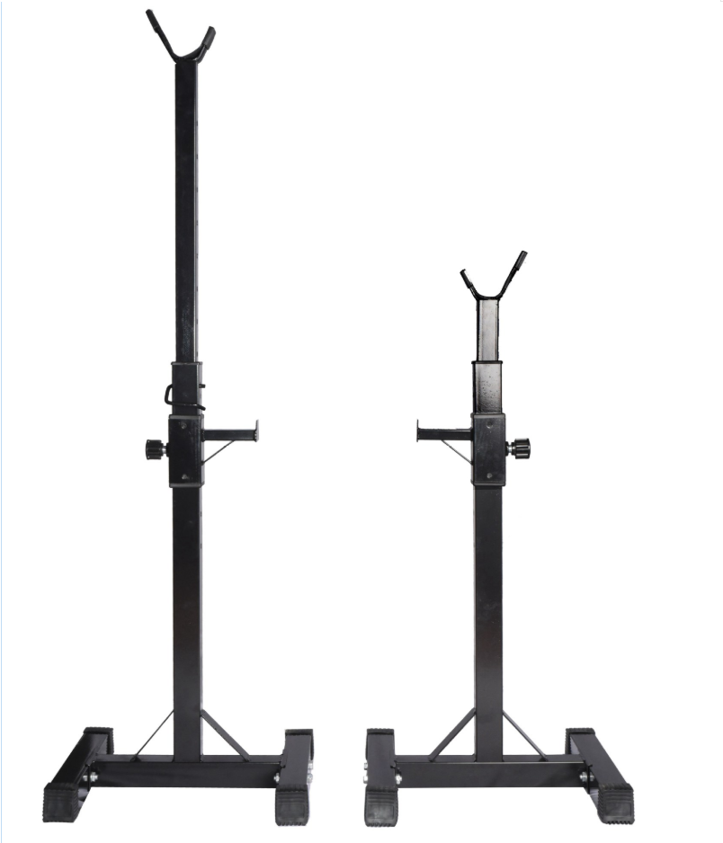 2x Squat Rack Stand Bench Press Weight Lifting Barbell Upto 200KG Home Gym