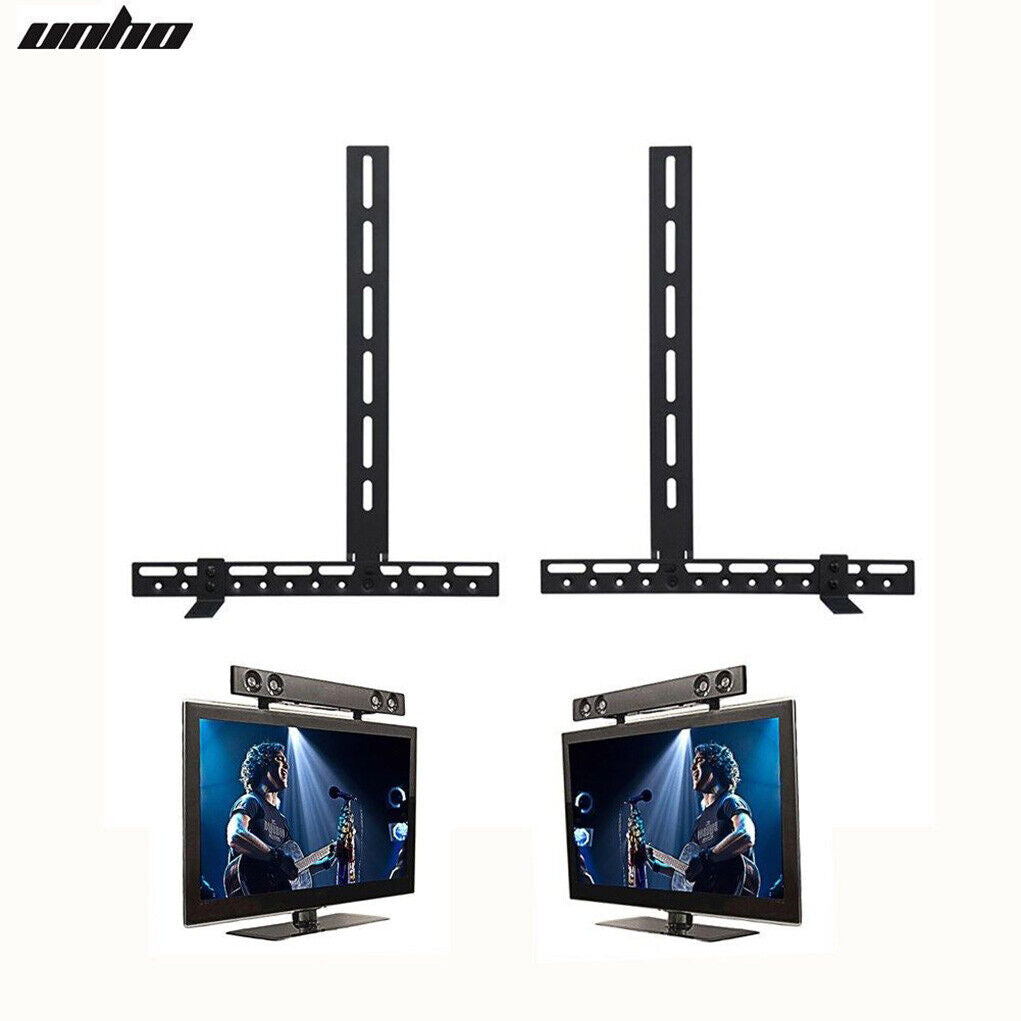 Universal Sound Bar Playbar Speaker TV Bracket VESA Mount Holder For Samsung LG