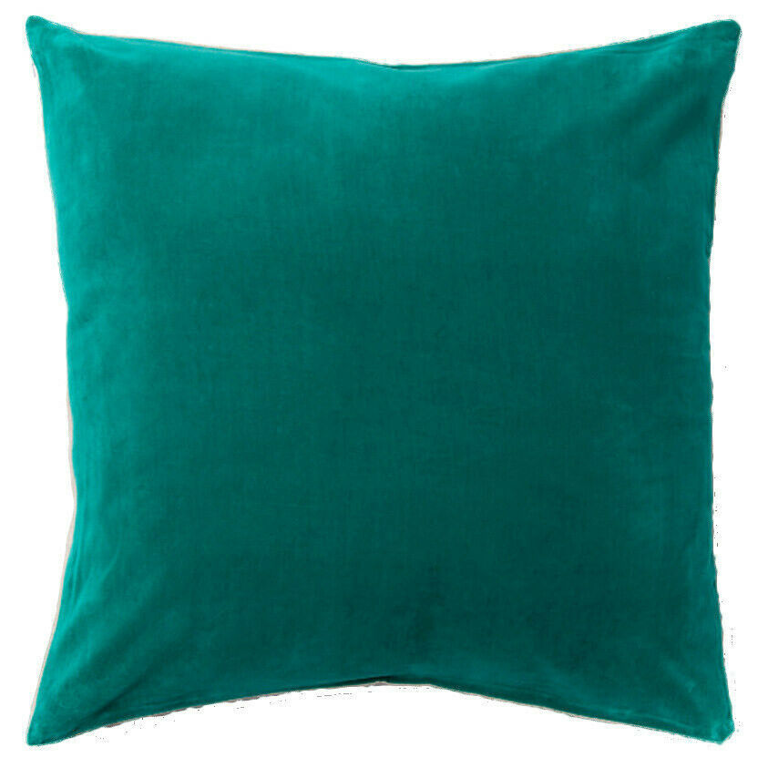 Shannon Fricke Velvet Sky Emerald Green European Pillowcase