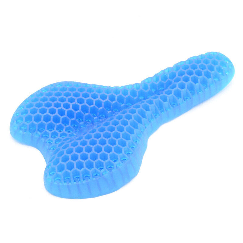 Bike Seat Cover Comfort Cool Honeycomb Gel Cycling Bicycle Saddle Cushion Pad