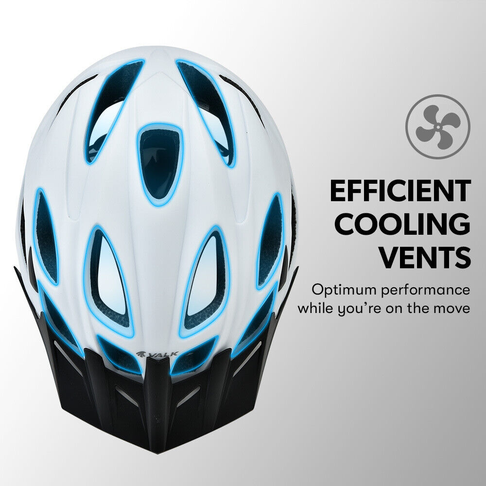 VALK Mountain Bike Helmet Large 58-61cm Bicycle MTB Cycling