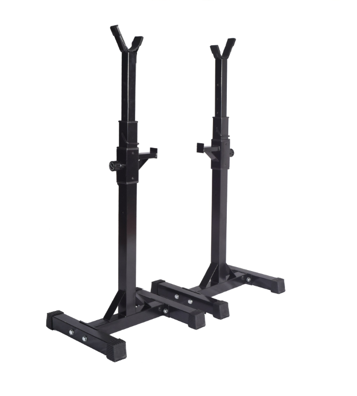 2x Squat Rack Stand Bench Press Weight Lifting Barbell Upto 200KG Home Gym