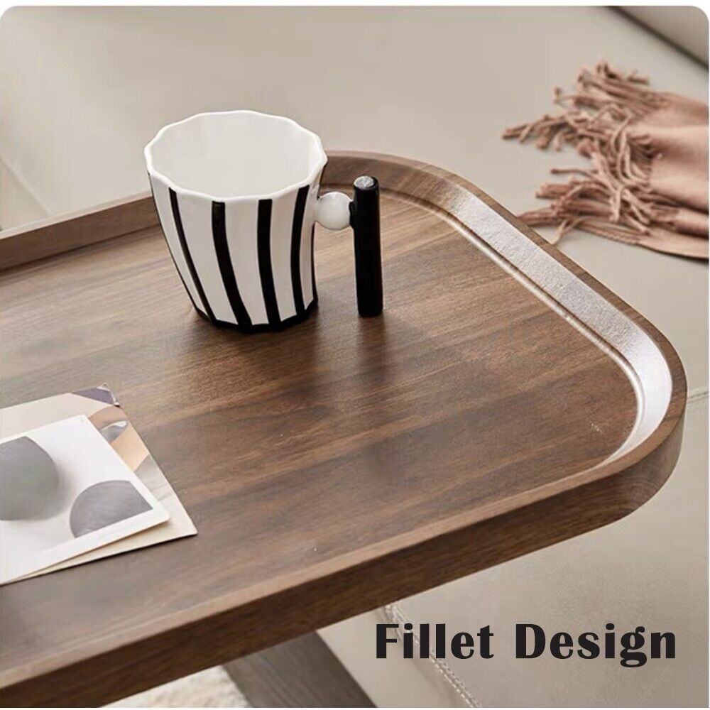 Airs Coffee Side Table Laptop Desk Bedside Sofa Tea End Tables Wooden Metal