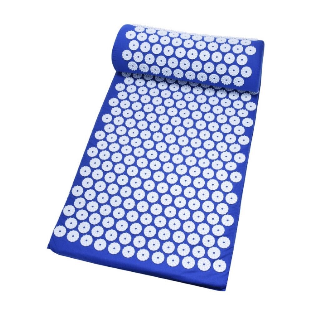 Verpeak Acupressure Mat Relief Relaxation Increase Blood Circulation Blue