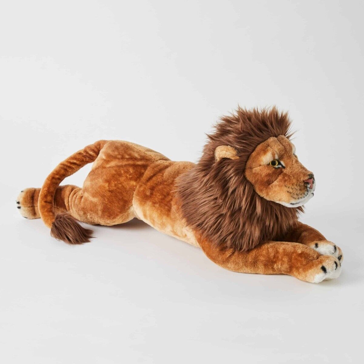 Jiggle & Giggle Animal Large Standing Lion Kids Plush Toy