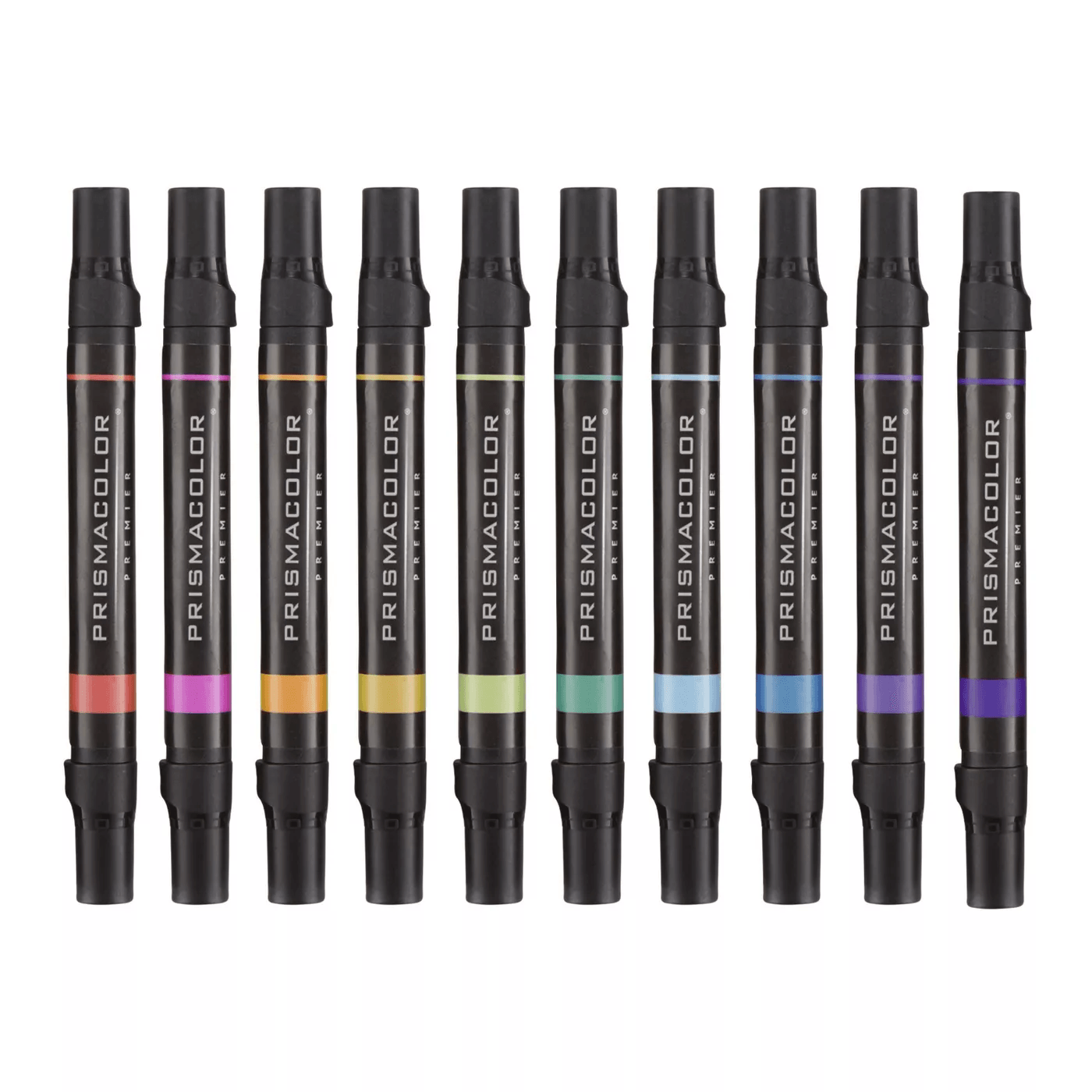 10 Pack Prismacolor Premier Double Sided Art Markers Fine Chisel Tip Dual