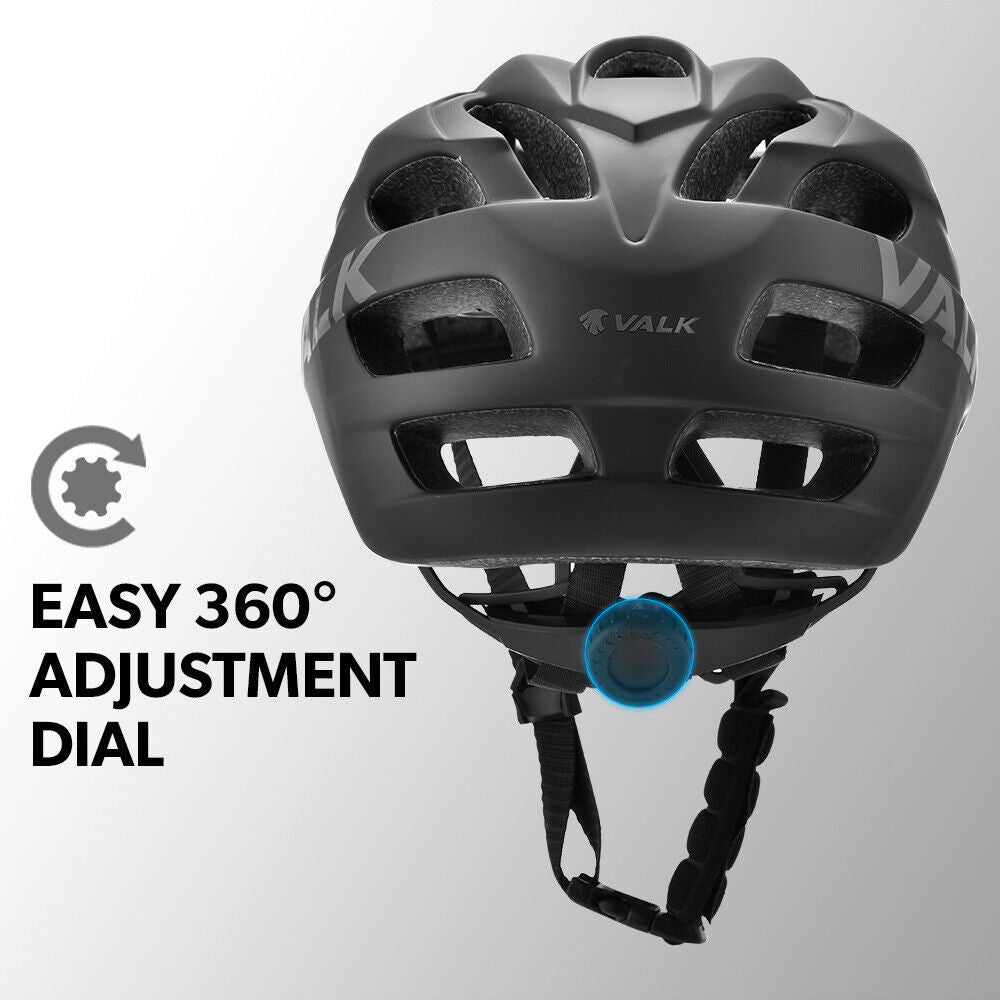 VALK Mountain Bike Helmet Medium 56-58cm Bicycle MTB Cycling