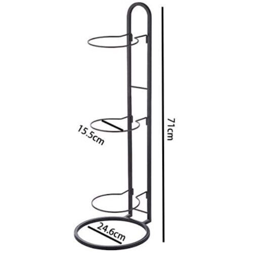 Verpeak 3 Tier Ball Storage Rack Holder