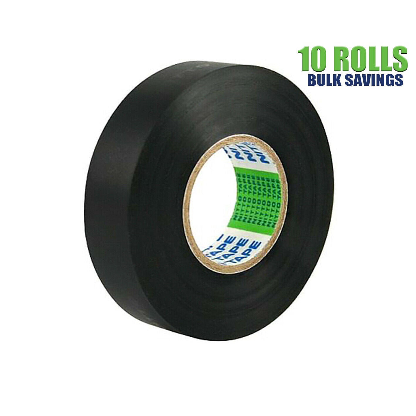 10x Rolls Nitto® Electrical Tape Black 18mm x 20m Insulation Denko Electric Bulk