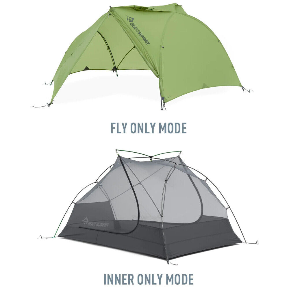 Sea To Summit Telos TR2 Bikepacking Ultralight 2 Person Tent - Green