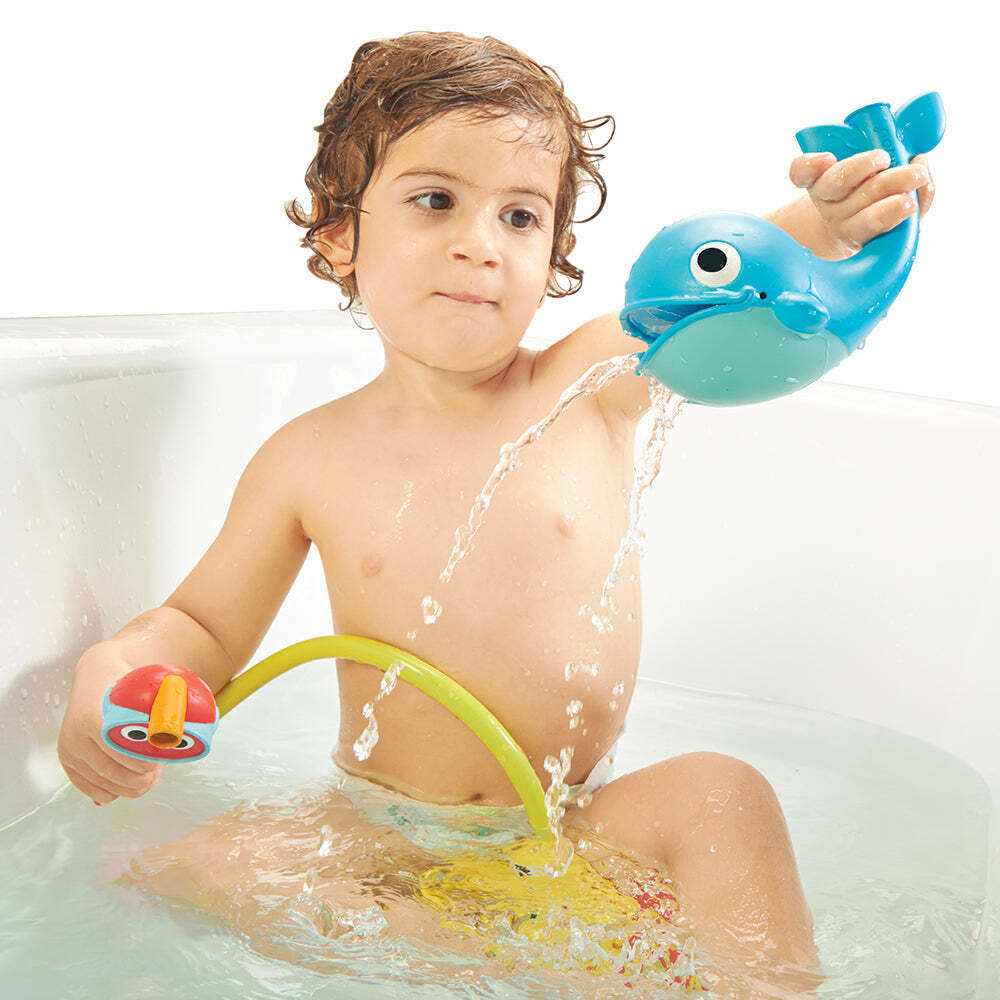 Yookidoo Battery Operated Kids Toddler Baby Bath Toy Submarine Spray Whale 2-6Y