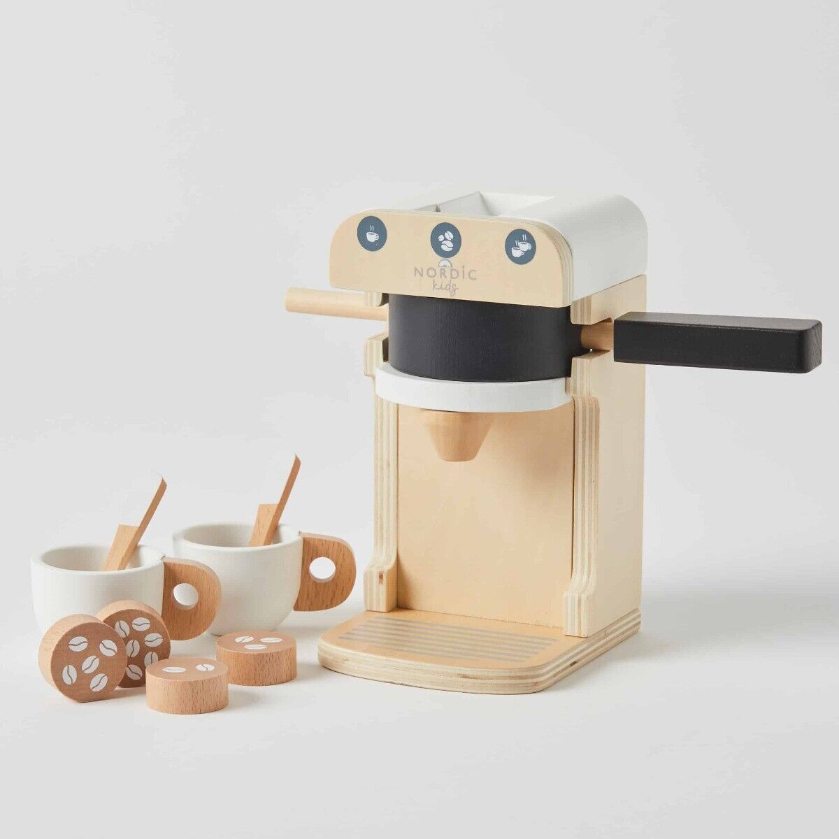 Nordic Kids Wooden Coffee Machine Play Set