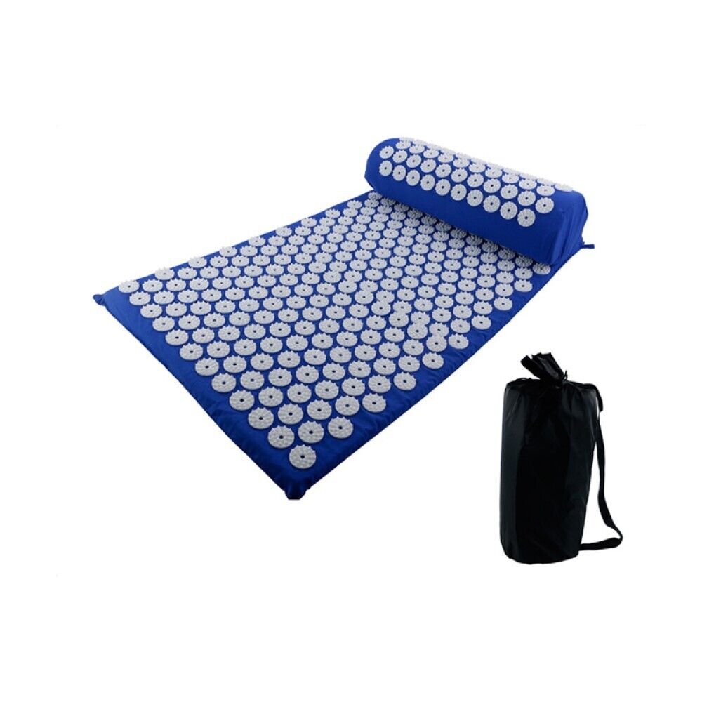 Verpeak Acupressure Mat Relief Relaxation Increase Blood Circulation Blue