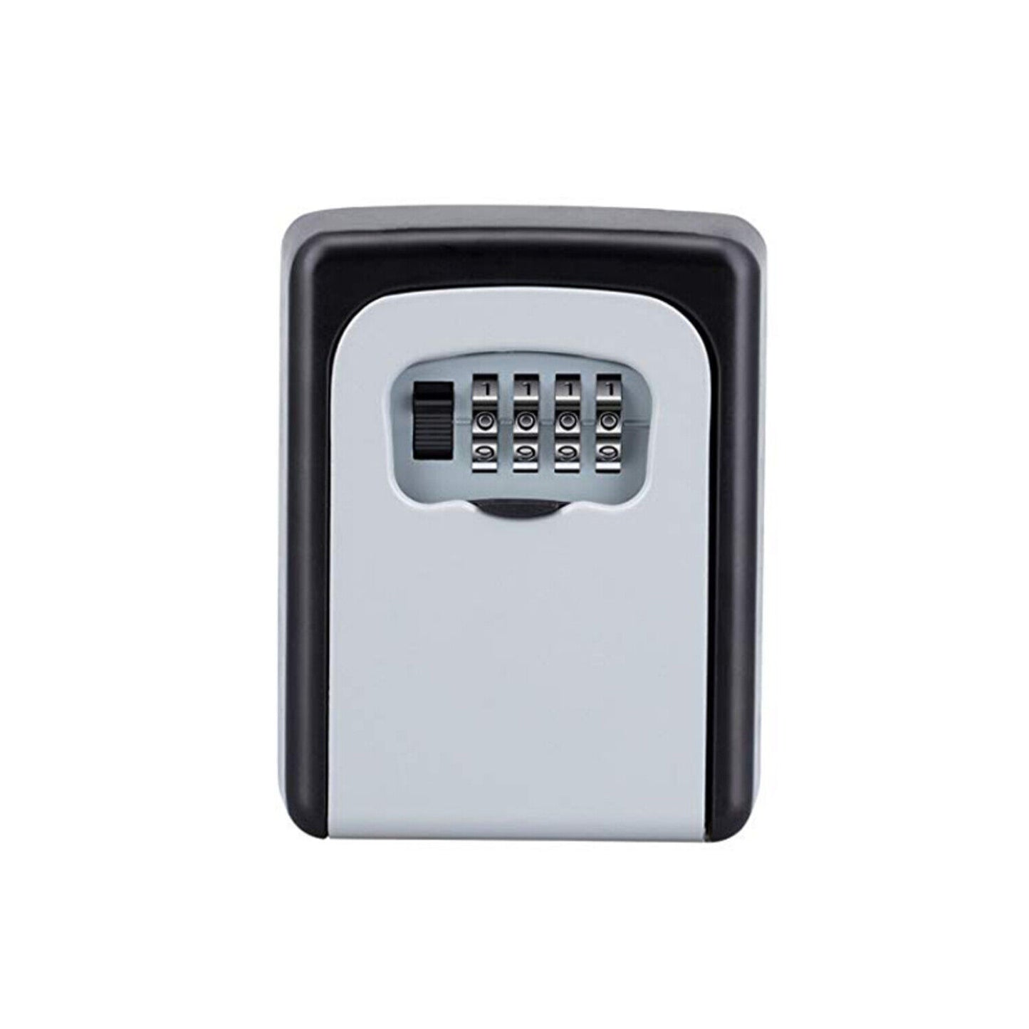 Wall Mountable Key Safe Storage Box Security Home Outdoor Black