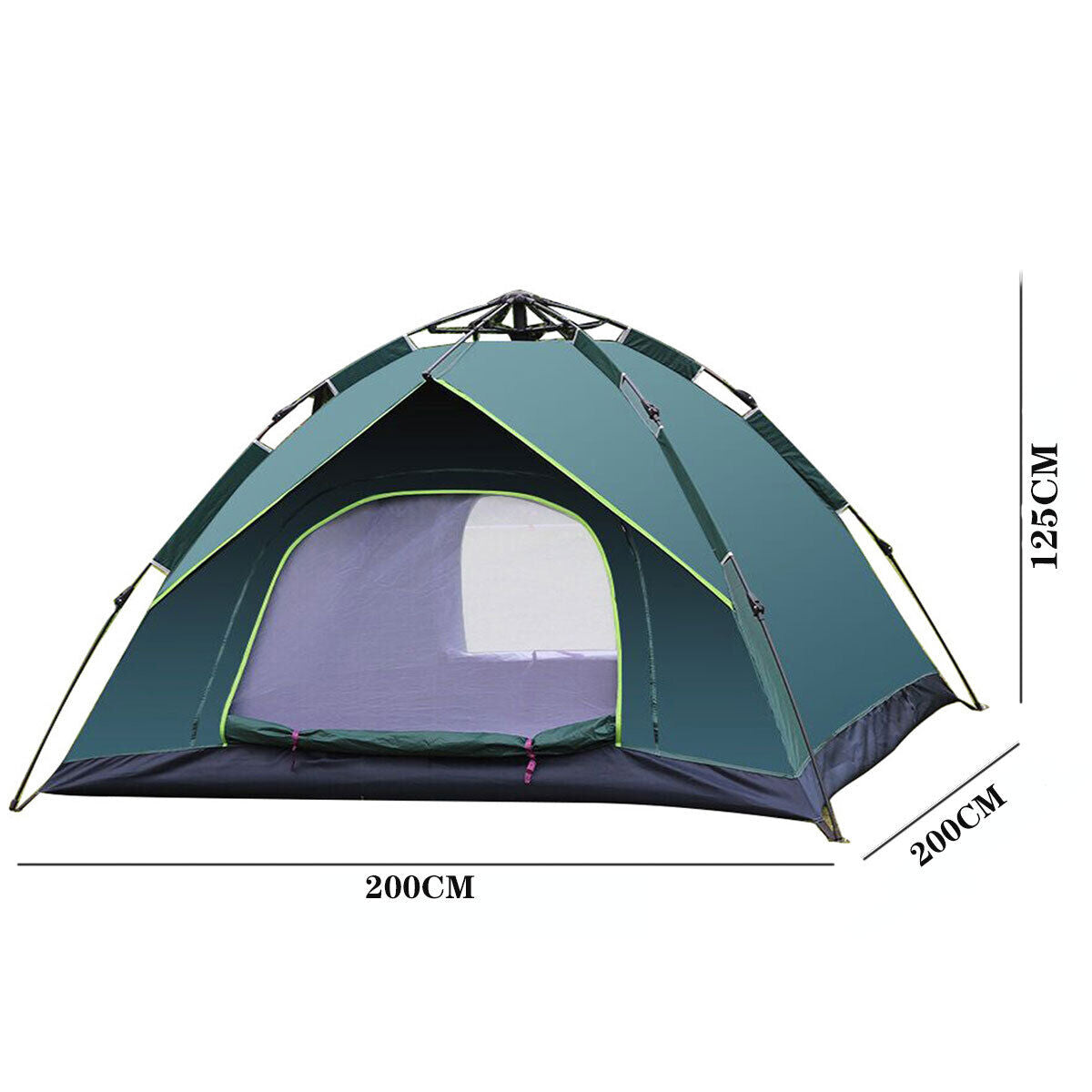 3-5 Persons UV Protection Automatic Pop Up Open Camping Tent Waterproof Outdoor