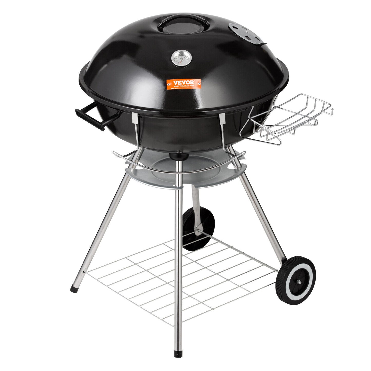 VEVOR 22 inch Kettle Charcoal Grill BBQ Portable Grill Outdoor Barbecue Cooking