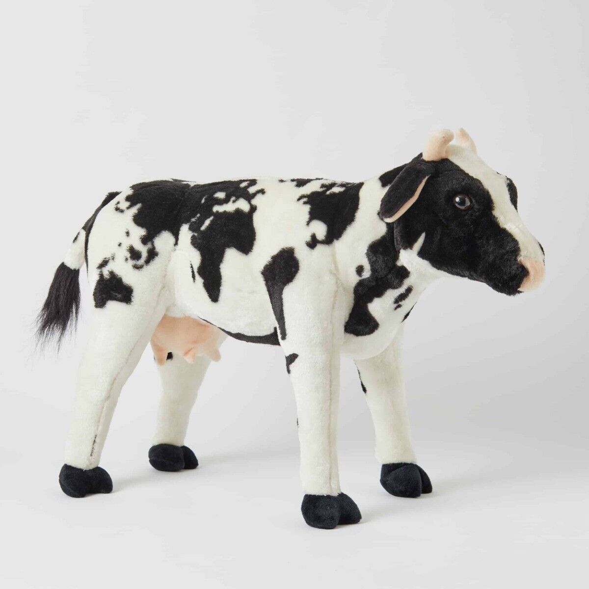 Jiggle & Giggle Animal Large Standing Cow Kids Plush Toy