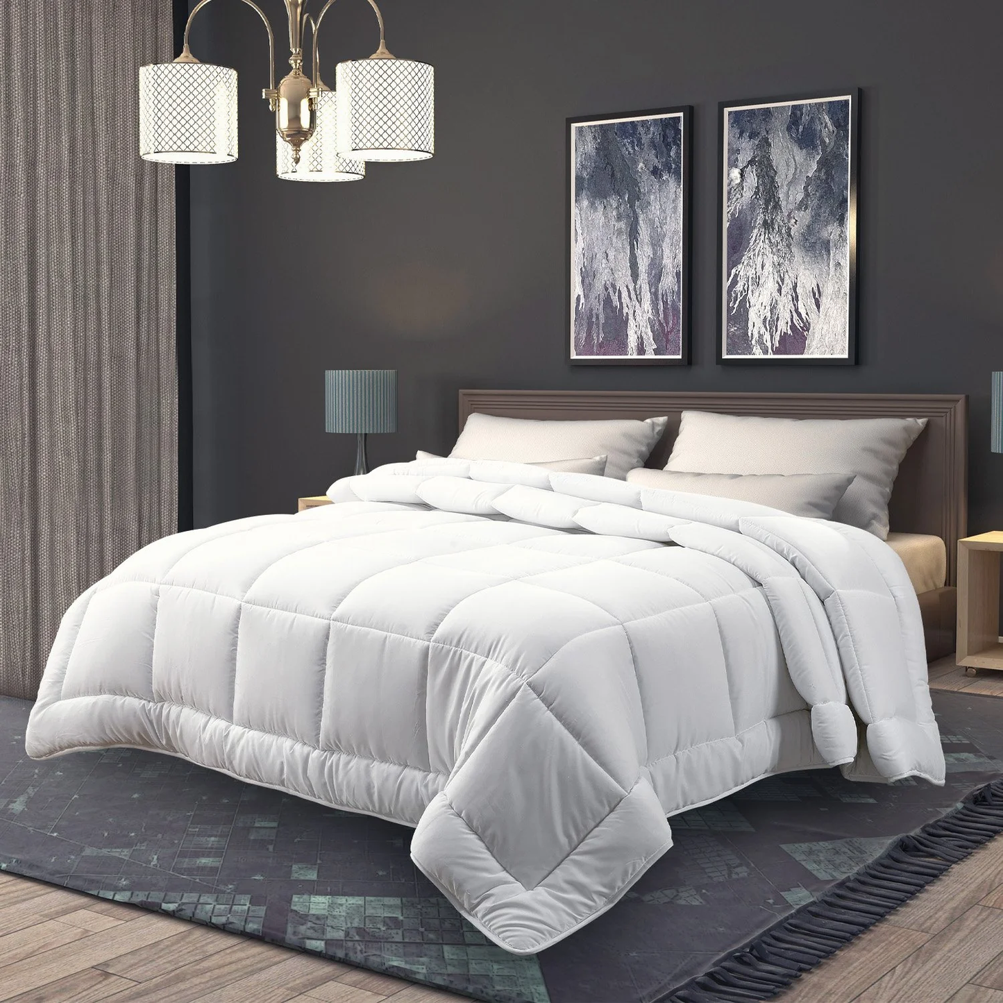 Laura Hill 700GSM Goose Down Feather Comforter Doona - King