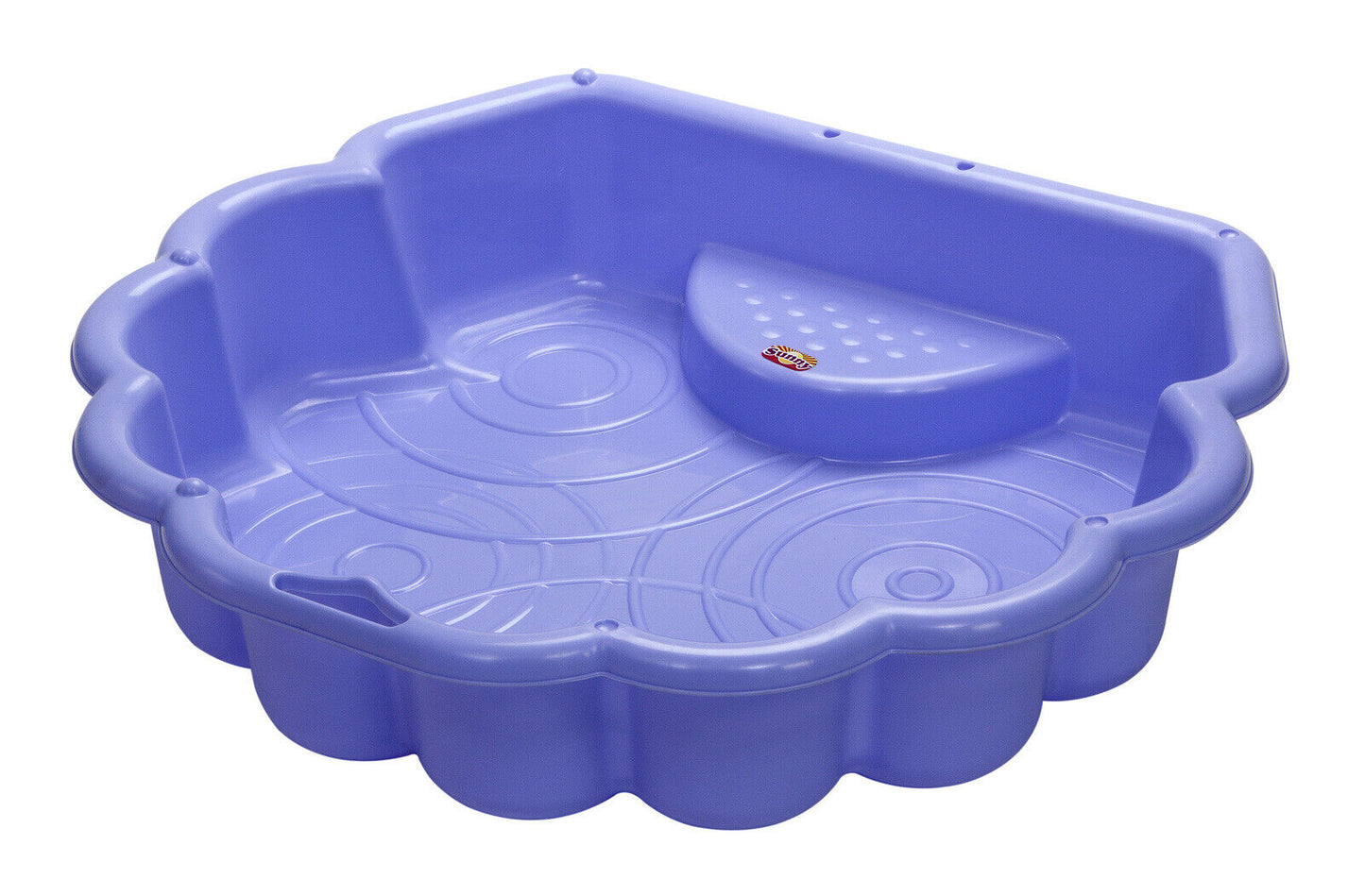 Tuff Play 85x54cm Shell Time Sand/Water Pit Kids/Child 1-6y Outdoor Play Purple