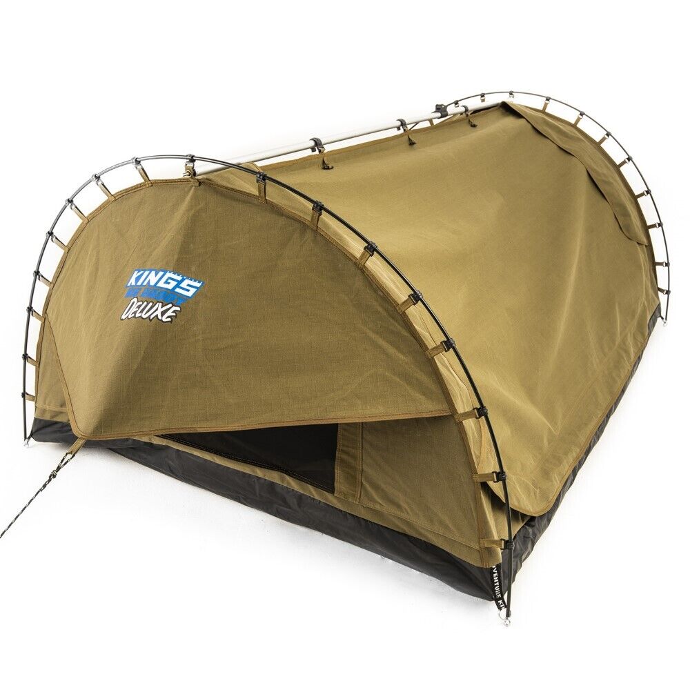 Big Daddy Deluxe Double Swag Tent  70mm Mattress+ Canvas Bag