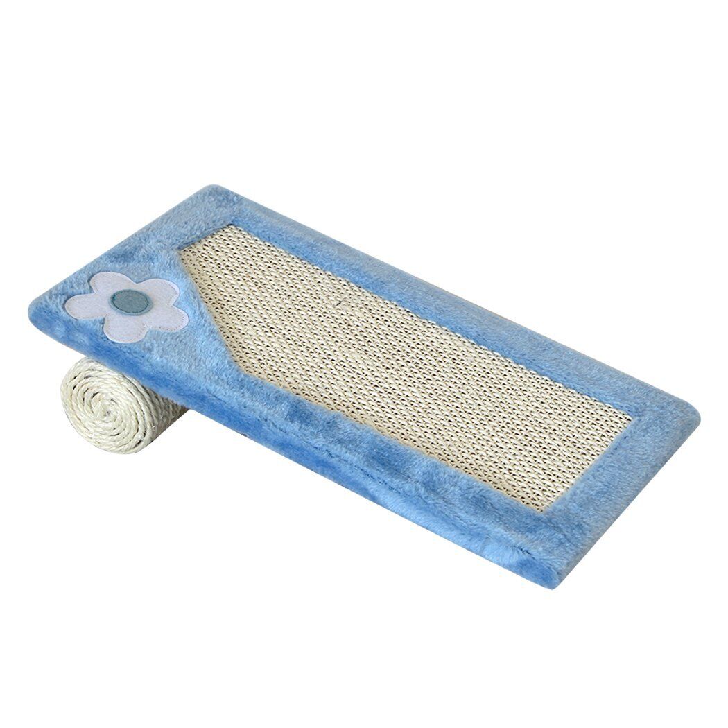 Cat Kitten Scratching Board Sisal Hemp Scratcher Post Pad Furniture Mat Toy