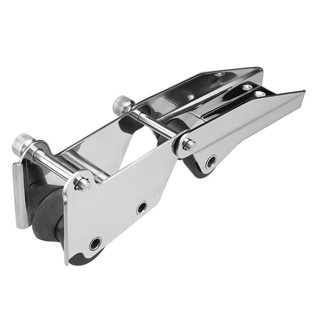 Stainless Steel Marine Boat Hinged Anchor Bow Roller Sprit Roller Quick Release