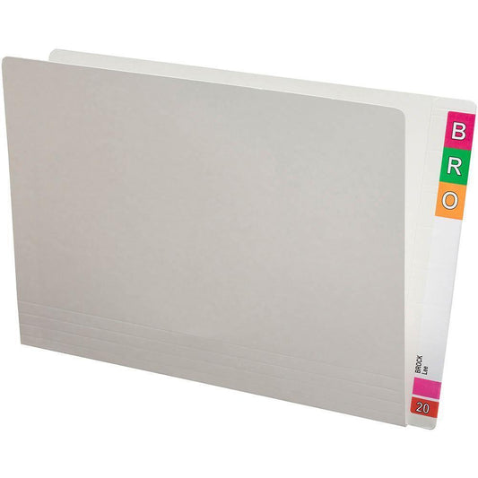 100x Avery 46503 Lateral Files Filing Folders Foolscap White Box BULK