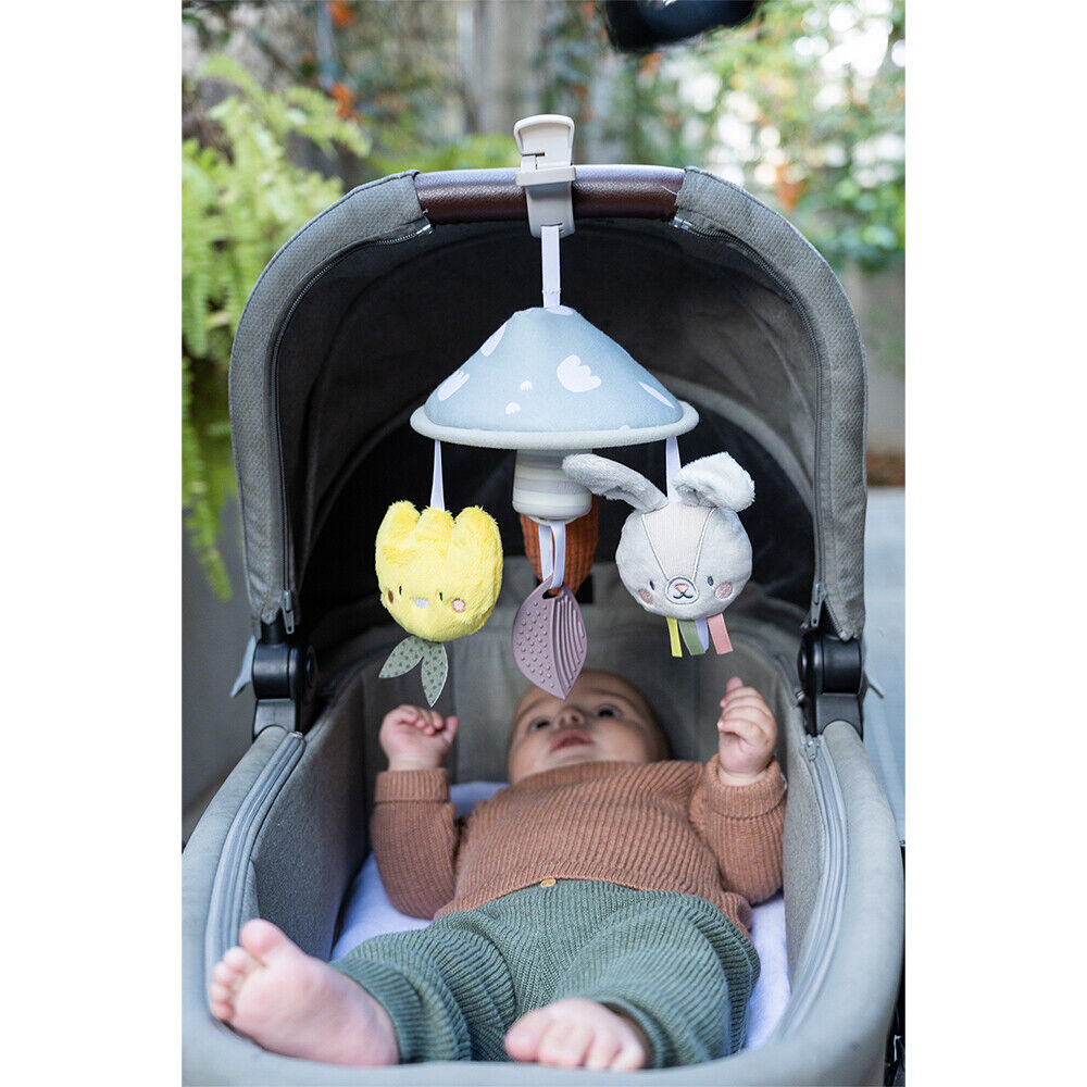 TAF Toys Interactive Infant/Baby Plush Hanging Garden Pram Mobile Toy