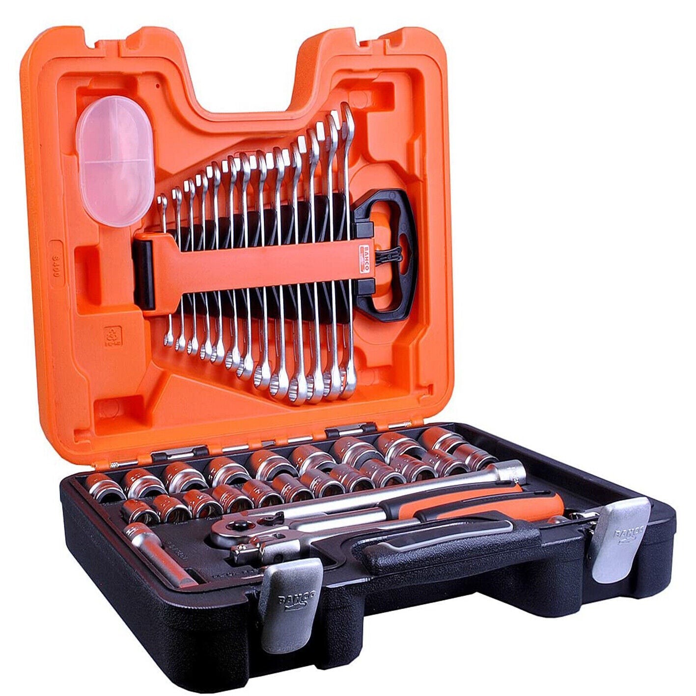 1/2" Square Drive Socket & Spanner Set Metric Ratchet with Case