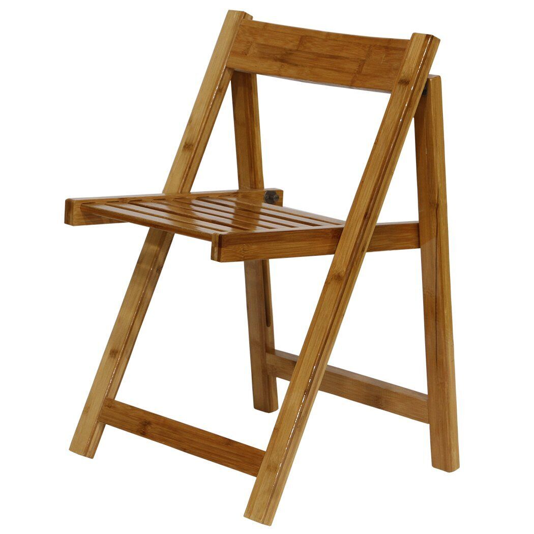 4PCS Folding Chair Wooden Dining Chair